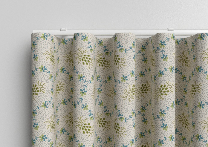 Land & Shore Lorie, Green - Made to Measure Curtains - Image 13